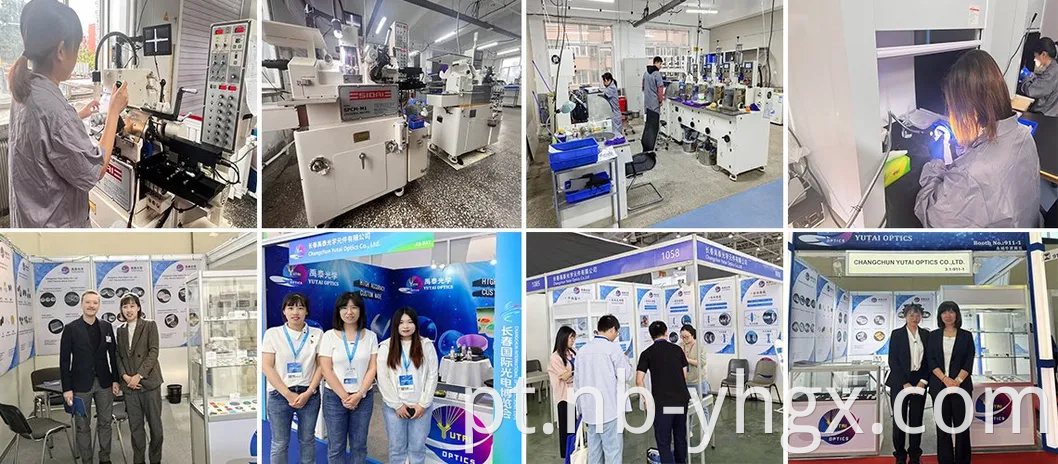 Divisor de feixe de cubo não polarizador de sílica fundida de vidro óptico